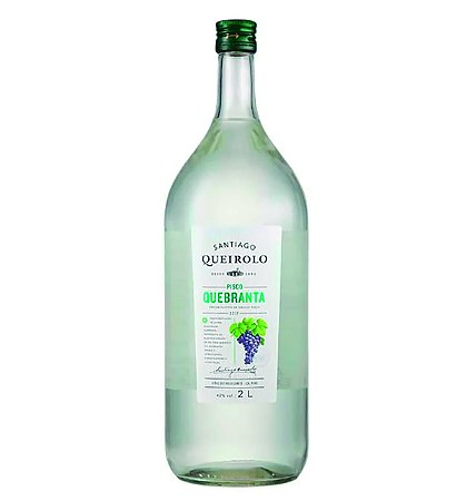 Pisco Santiago Queirolo Quebranta 2 lts