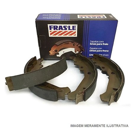 JOGO SAPATA LONA DE FREIO RENAULT CLIO 1.0 1.6, TWINGO 93/98