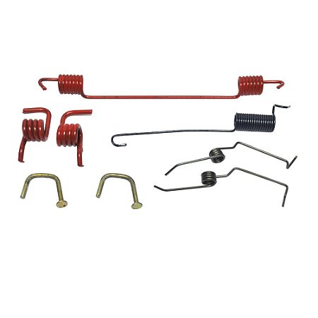 KIT REPARO MOLAS SAPATA FREIO TRASEIRO ESQ (1 RODA) F250