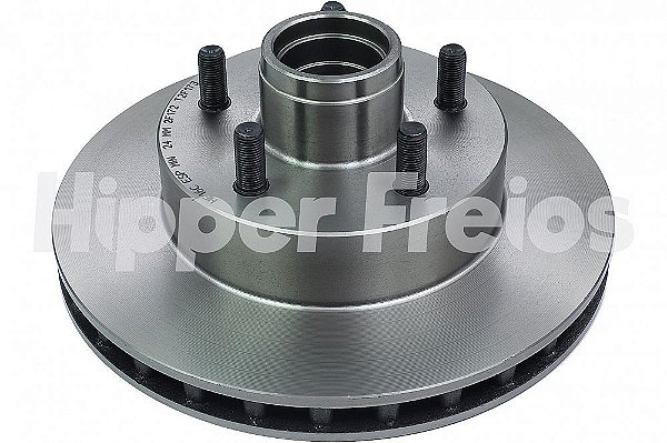 PAR DISCO DE FREIO DIANTEIRO COM CUBO FORD RANGER 4X2 HF16C