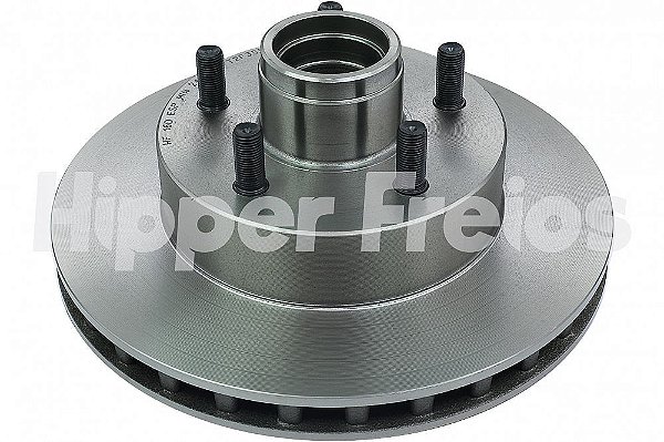 PAR DISCO DE FREIO DIANTEIRO COM CUBO FORD RANGER 4X2 HF16D