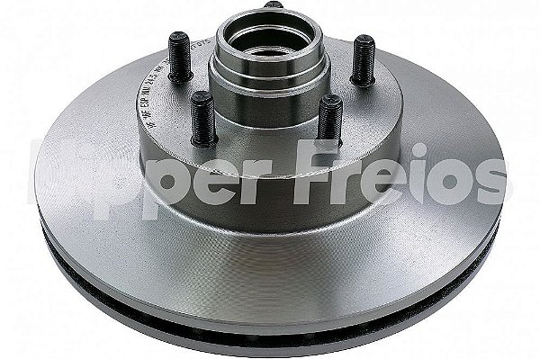 PAR DISCO DE FREIO DIANTEIRO COM CUBO FORD RANGER 4X2 HF16F