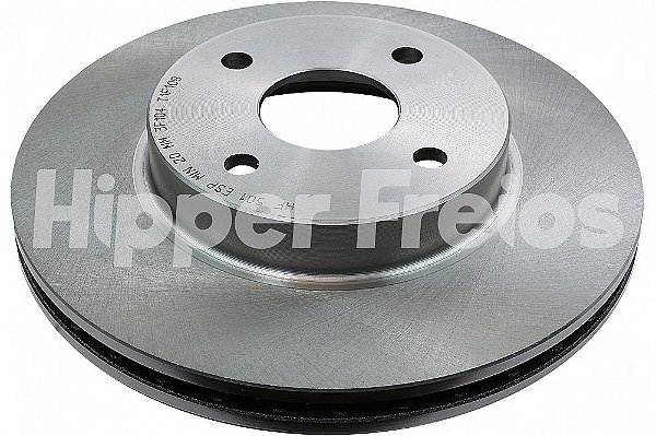 PAR DISCO DE FREIO DIANTEIRO COROLLA 1.8 99/02, PRIZM HF501