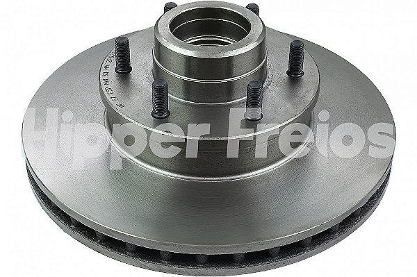 PAR DISCO DE FREIO DIANTEIRO COM CUBO BONANZA, GMC 3500 HF57