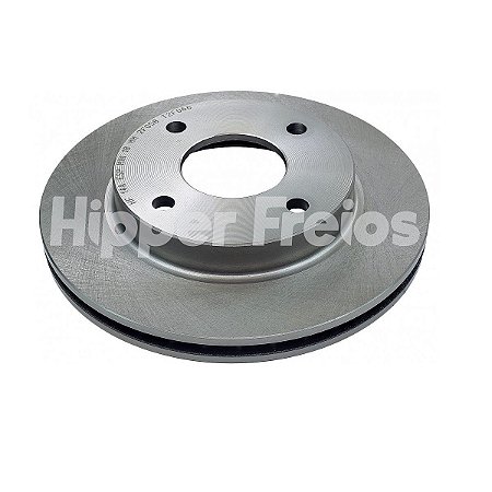 PAR DISCO DE FREIO DIANTEIRO FORD FIESTA 1.0/1.3/1.4/1.6