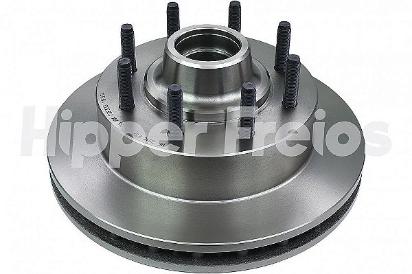PAR DISCO DE FREIO DIANTEIRO COM CUBO FORD F250/350 - HF251C