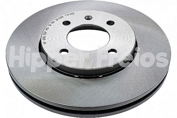 PAR DISCO DE FREIO DIANTEIRO GOL, SAVEIRO, VOYAGE - HF87B