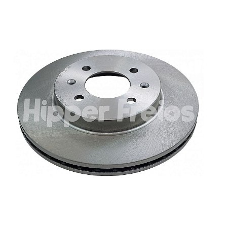 PAR DISCO DE FREIO DIANTEIRO HONDA CIVIC 1.7 01/06, FIT 1.4