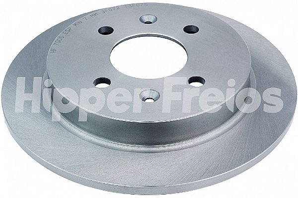 PAR DISCO DE FREIO TRASEIRO CITY, FIT 1.5 09/14 - HF700G