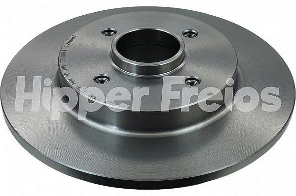 PAR DISCO DE FREIO TRASEIRO COM CUBO C4 PICASSO 2.0 - HF751C
