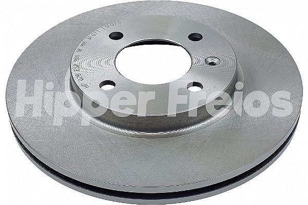 PAR DISCO DE FREIO DIANTEIRO SAVEIRO, GOL GTI, SANTANA HF02B
