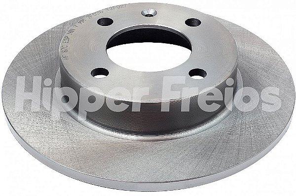 PAR DISCO DE FREIO TRASEIRO VOLKSWAGEN SAVEIRO G6 - HF87C
