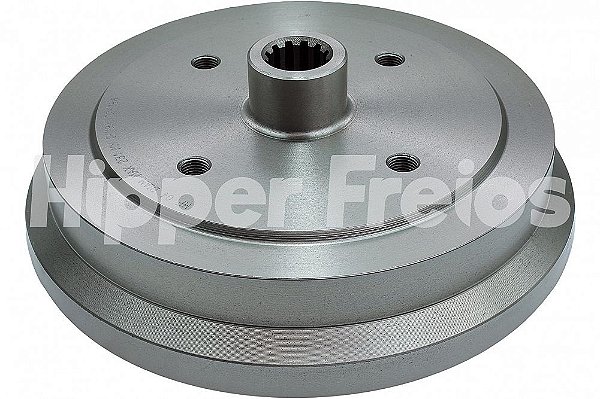 PAR TAMBOR DE FREIO TRASEIRO COM CUBO KARMANN GHIA - HF04