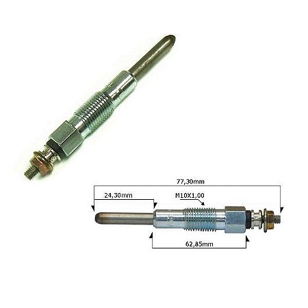 VELA AQUECEDORA BOXER/DUCATO/JUMPER 2.8 8v. - MI117