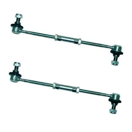 PAR BIELETA BARRA ESTABILIZADORA REGULÁVEL 12MM GR1002