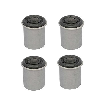 KIT 4 BUCHA BANDEJA INF SUP SUSPENSÃO DIANTEIRA PAMPA 85/97