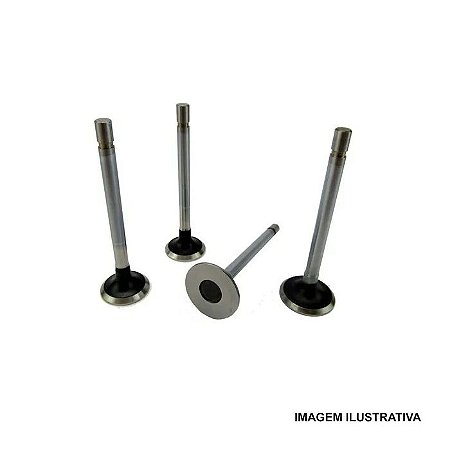 JOGO VÁLVULAS DE ADMISSÃO CHEVROLET CELTA, CORSA, CLASSIC 8V