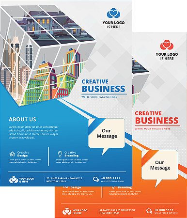 Folhetos 10x14 - Impressão Frente ou Frente e Verso