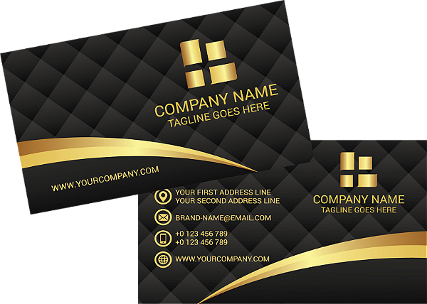 Cartão Hotstamp Metalizado