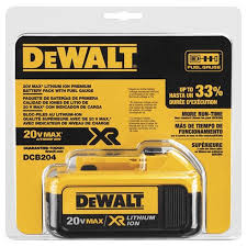 Bateria 18v 4A Max XR Ii-ion Dcb204 Dewalt