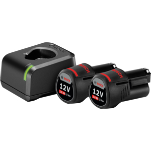Carregador de Bateria GAL 12V-20+ 2 Baterias 2.0 AH GBA 12V Bosch