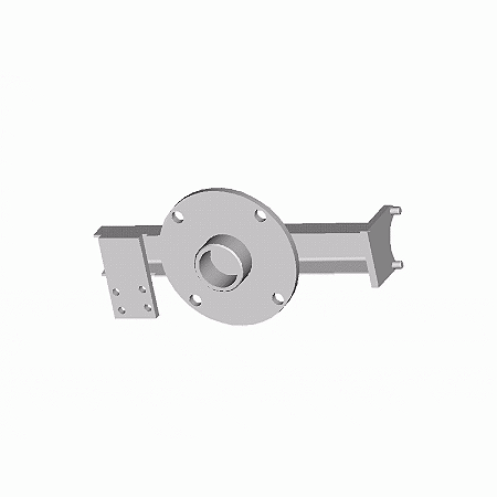 Placa Acessoria prender Motior MBB OM314-364 Raven 700301