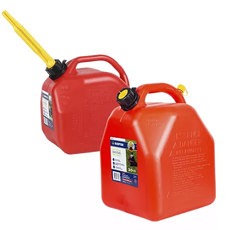Galao para Gasolina 20 litros HDPE duravel Scepter