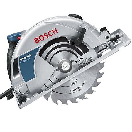 SERRA CIRCULAR 9.1/4 2.200W 220V 5.000.RPM EIXO 1 GKS 235 BOSCH