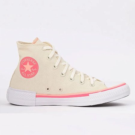 all star bege cano alto