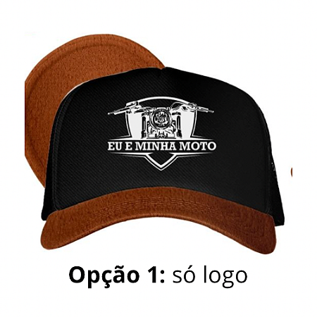 Boné Oficial Eu e Minha Moto