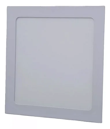 Painel de LED Embutir 12W Quadrado 6500K