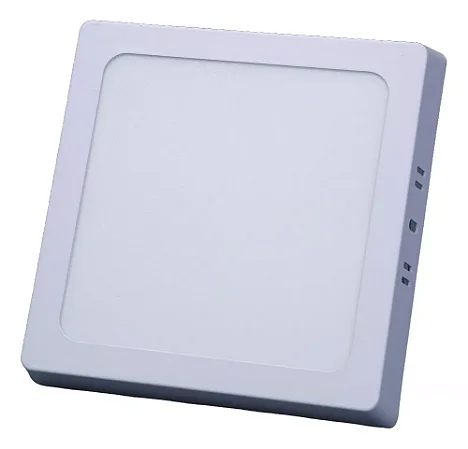 Painel de LED Sobrepor 24W Quadrado 6500K