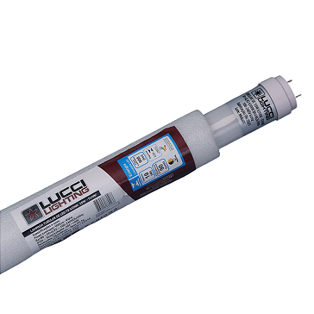 Lâmpada Tubular T8 9W 6500K 0,60M