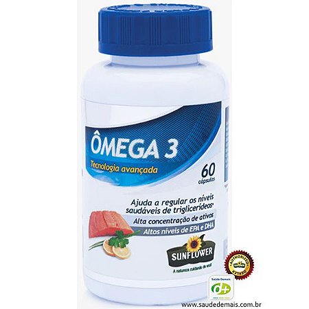 Ômega 3 1,4 g (EPA 540/DHA 360) - 60 Caps