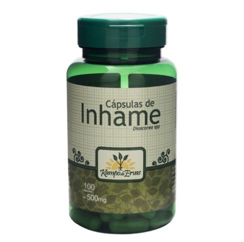 Inhame - 100 Cápsulas de 500mg