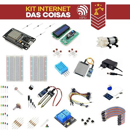 Kit Internet das Coisas Esp32 IoT Com eBook