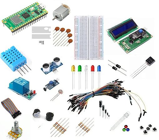 Kit Iniciante Raspberry Pi Pico W Wifi