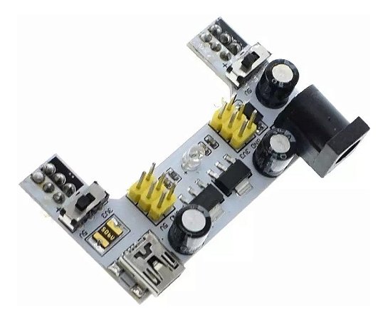 Fonte Ajustável para Protoboard MB102