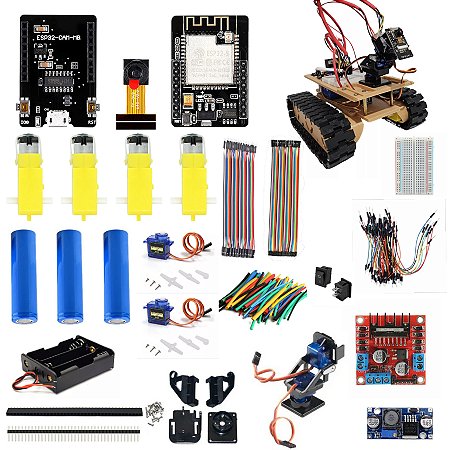 Tanque Wi-Fi com Câmera - Esp32 Cam