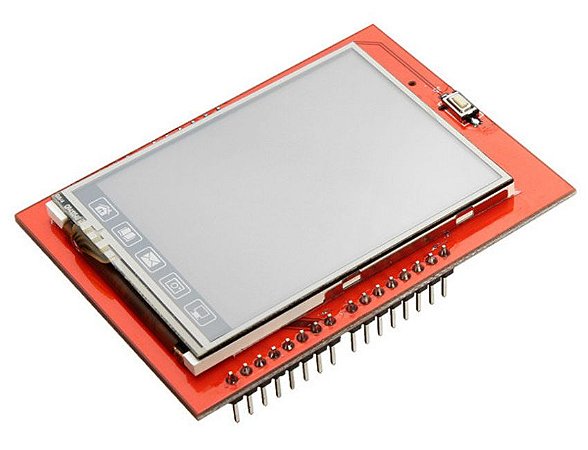 Display LCD TFT 2.4" Touchscreen Shield para Arduino