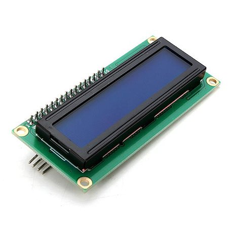 Display LCD 16×2 c/ Módulo I2C Integrado Backlight Azul