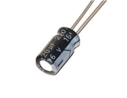 Capacitor Eletrolítico 220uF x 16V