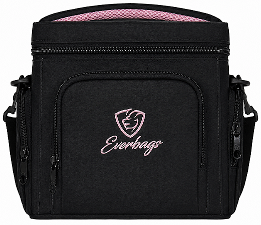 Bolsa Térmica Fitness Master Logo Rosa Claro
