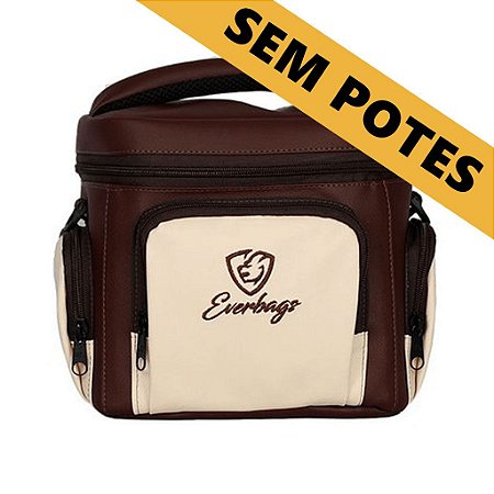 Bolsa Térmica Master Marrom/Creme