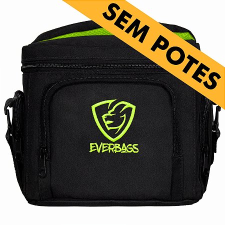 Bolsa Térmica Fitness Master Preto/Verde