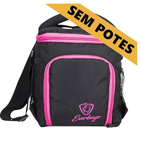 Bolsa Térmica Compacta Zíper Rosa