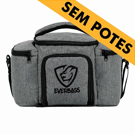 Bolsa Térmica Fitness Top Cinza Mescla