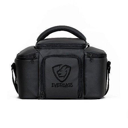 MÊS DO ATLETA - Bolsa Térmica Top - Black Luxo