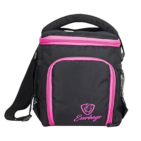 Bolsa Térmica Compacta Zíper Rosa