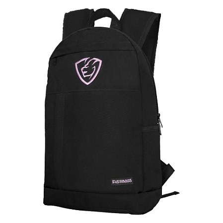 Mochila Tática Preto/Rosa